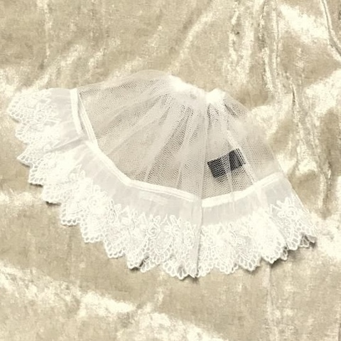 MDD・MSDフリーパニエ【オフホワイト/レース】