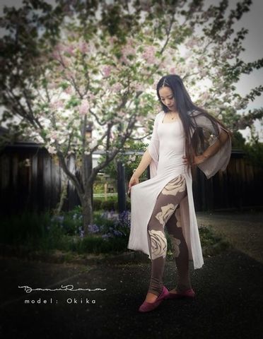 日本限定モデル】 banurosa バーヌローサ サテン地 ジプシースカート 
