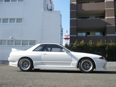 美品 希少 Bee R ビーレーシング 製 BNR32 アテーサ E-TS コントローラー グループA Gセンサー GT-R RB26 日産 ECU コンピュータ 別体 ビーレーシング元デモカー!RB26改2.8L!T88-34Dシングルターボ!6速