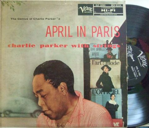 【米Verve mono】Charlie Parker/April In Paris