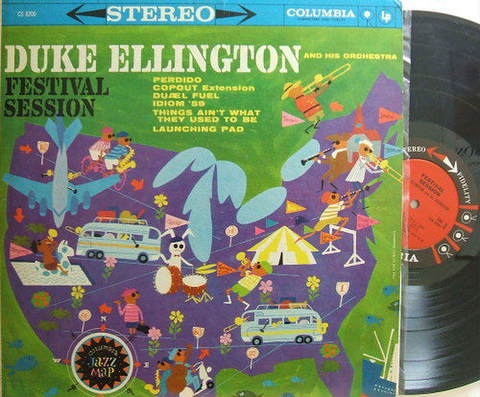 【米Columbia盤】Duke Ellington/Festival Session (Johnny Hodges, Jimmy Hamilton, etc)