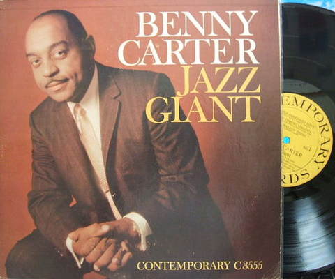 【米Contemporary mono】Benny Carter/Jazz Giant (Ben Webster, Barney Kessel)
