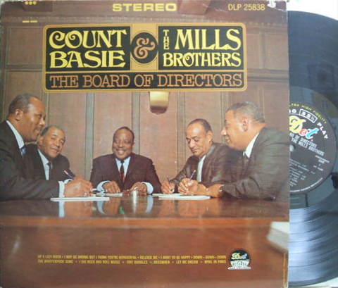 【米Dot mono】Count Basie & Mills Brothers/The Board of Directors
