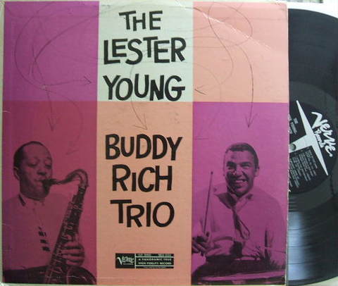【米Verve mono】Lester Young/Buddy Rich Trio