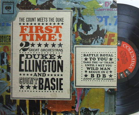 【米Columbia mono】Duke Ellington-Count Basie/The Count Meets Teh Duke - First Time!