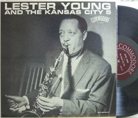 【米Commodore mono】Lester Young/with Kansas City Five