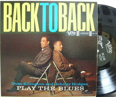 【米Verve mono】Duke Ellington and Johnny Hodges/Back To Back