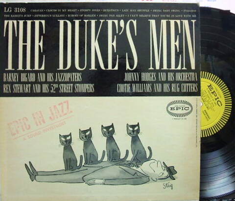 【米Epic mono】Johnny Hodges, Barney Bigard, etc/The Duke's Men