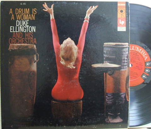 【米Columbia mono】Duke Ellington/A Drum Is A Woman (Johnny Hodges etc)
