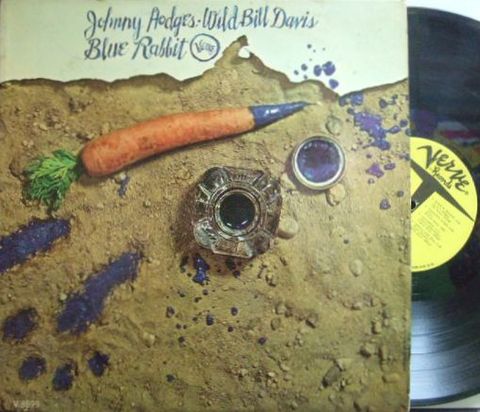 【米Verve mono】Johnny Hodges-Wild Bill Davis/Blue Rabbit (promo)