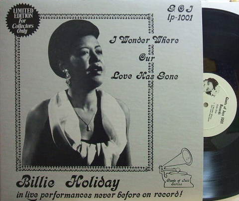 【米Giants of Jazz mono】Billie Holiday/I Wonder Where Our Love Has Gone