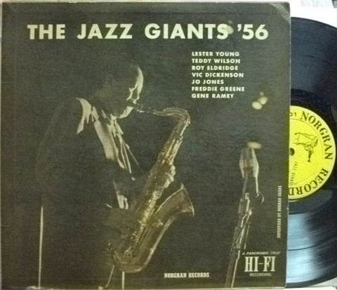 【米Norgran mono】Lester Young, etc/The Jazz Giants '56