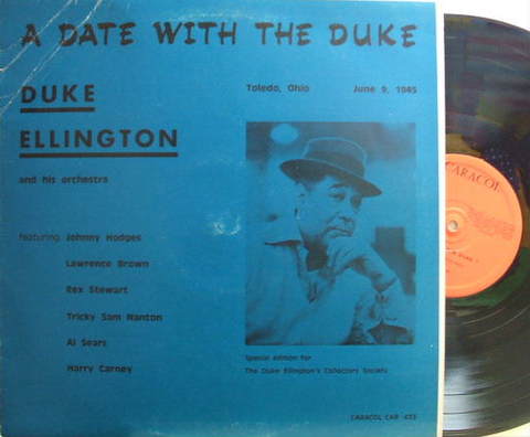 【仏Caracol mono】Duke Ellington/A Date With The Duke