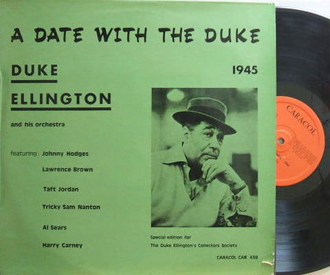 【仏Caracol mono】Duke Ellington/A Date With The Duke