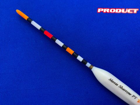 羽根3枚合わせ Mania Sharrow PT 威 SG 2号（浅宙用極太SGトップ / 短尺タイプ）