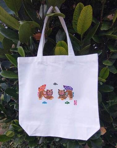【ネット販売限定】トートバッグ・ペアシーサーM