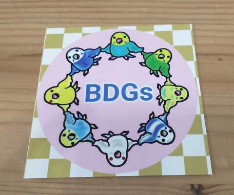 BDGsステッカー