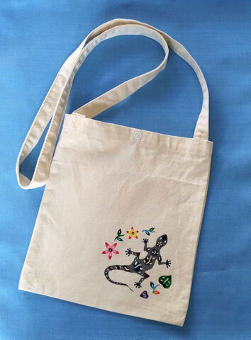 【ネット販売限定】ミニサコッシュ・ヤモリ
