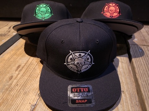 BLACKDALLAS/ブラックダラス"LONESTAR666"BLKxWHT/BLKxRED/BLKxGREEN(SNAPBACKCAP/スナップバックキャップ)