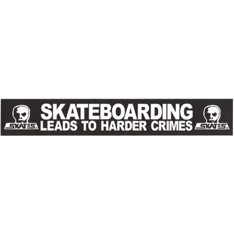 SKULL SKATES（スカルスケーツ）”ハーダークライムス" バンパーステッカー
