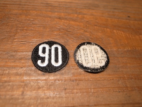 OLD SKATE/90s DEAD STOCK"90/NINETY"PATCH-B(パッチ)