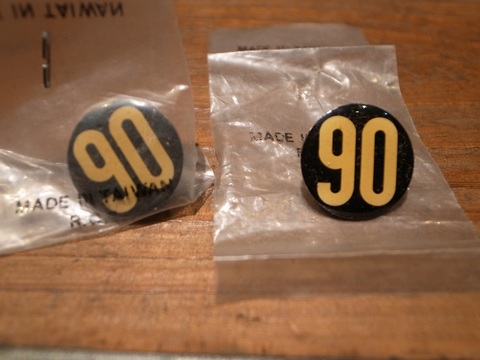 OLD SKATE/90s DEAD STOCK"90/NINETY"PINS(ピンズ)