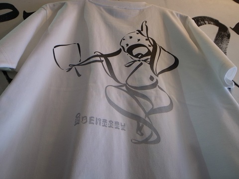 USUGROW/ウスグロ"DANCING I"(WHITE)ARTWORK by USUGROW