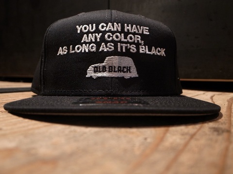 BLACKDALLAS/ブラックダラスOLDBLACK"IT'S BLACK "BLACK(SNAPBACKCAP/スナップバックキャップ)