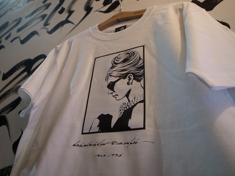 USUGROW/ウスグロ"B.I.P"(WHITE/BLACK)ARTWORK by USUGROW