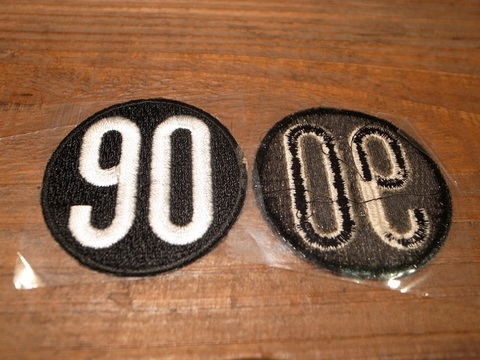 OLD SKATE/90s DEAD STOCK"90/NINETY"PATCH-A(パッチ)