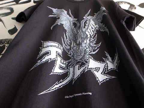 NAIL-TOKYO/ネイル"DEVILMAN"デビルマン(BLACK/WHITE)限定Tシャツ/永井豪/ダイナミックプロ/SUGI