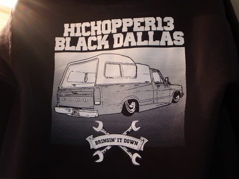 BLACKDALLAS/HICHOPPER13"1980"パーカー(BLACK)