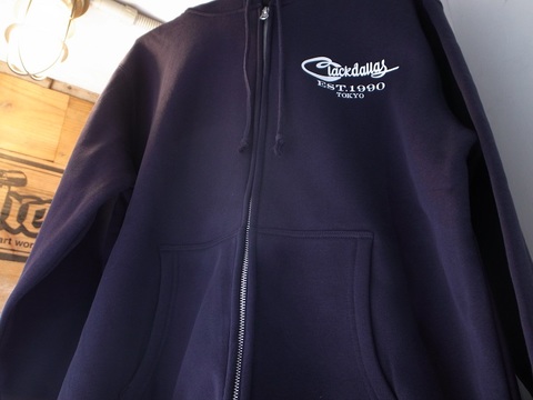 BLACKDALLAS/ブラックダラス"1990"FULLジップパーカー(NAVY)IZUMI/五純
