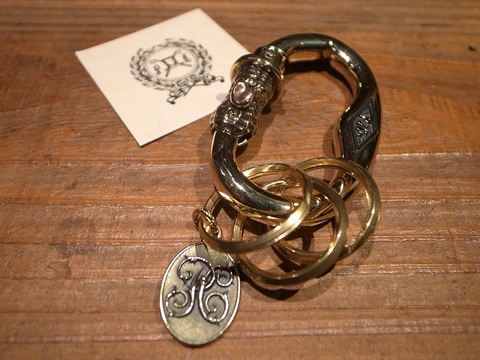 PEANUTS&CO./ピーナッツアンドカンパニー/BERO PEANUTS CARABINER(BRASSxCOPPER)