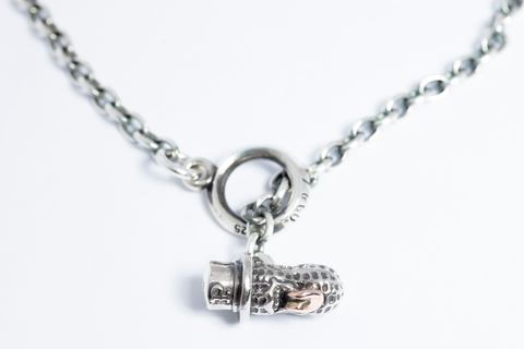 PEANUTS&CO.BERO PEANUTS CHAIN-2/SILVERx10KxPKG(ROUND/丸)