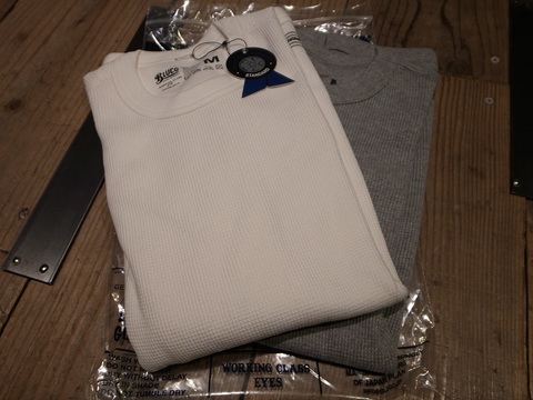 BLUCO(ブルコ)"2PAC THERMAL SHIRTS/SET IN SLEEVE "サーマル2枚組SET