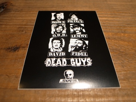 スカルスケーツSKULLSKATES/ステッカー(DEAD GUYS 2017)