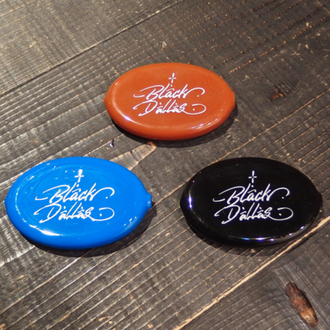 BLACK DALLAS（ブラックダラス）"BRUSH LOGO"コインケース Artwork by USUGROW（ウスグロ）