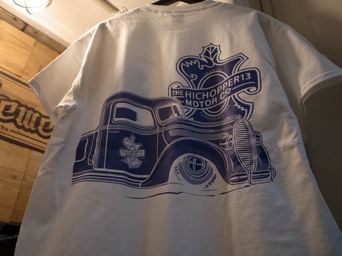 HICOPPER13xBLACKDALLAS/ブラックダラス"38"(BLKxWHT/WHTxNAVY)Tシャツ