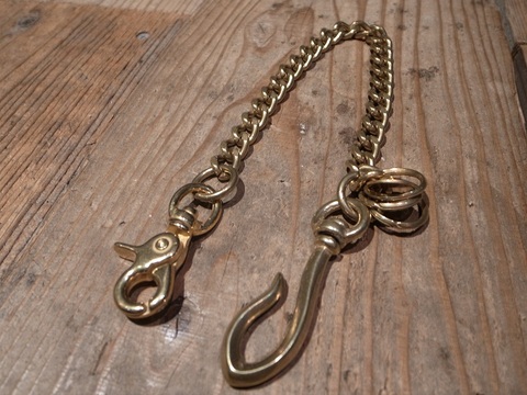 BLACKDALLAS/ブラックダラス WALLET CHAIN TYPE-2(REG) 真鍮ウォレットチェーン