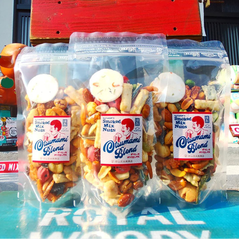 MUNCHIE FOODS（マンチーフーズ）“SMOKED MIX NUTS” スモークミックスナッツ（おつまみブレンド120g）