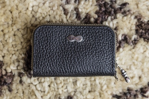 PEANUTS&CO"ORIGINAL LEATHER WALLET/BUSINESS CARD WALLET"