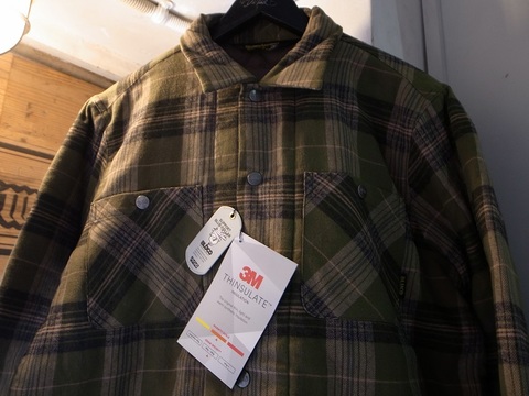BLUCO/ブルコ"QUILTING SHIRTS"キルティングシャツ