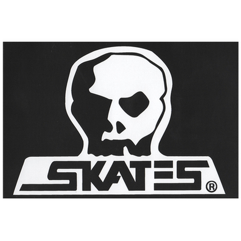 SKULL SKATES（スカルスケーツ）"ロゴ" ステッカー（Lサイズ）