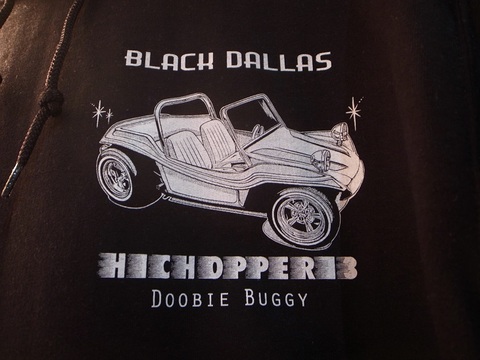 HICOPPER13xBLACKDALLAS/ブラックダラス"DOOBIE BUGGY"(BLACK)パーカー