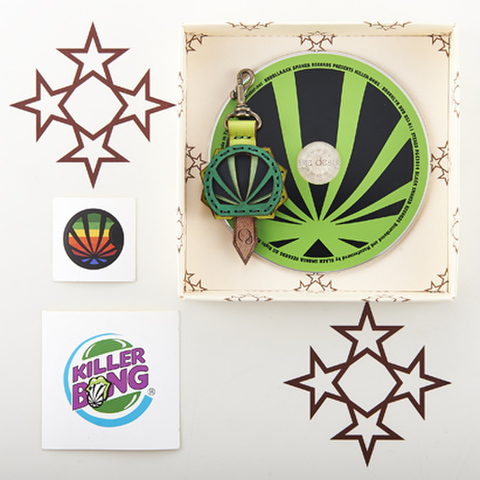 KILLER-BONG OFF&ON 2LP マグネット＆ローチ付ペーパー付属 KILLER-BONG OFF&ON 2LP マグネット＆ローチ付ペーパー付属