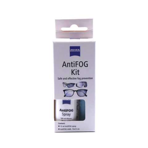 ZEISS（ツァイス） AntiFOG Kit（アンチフォグキット） くもり止めワイプ＆スプレー