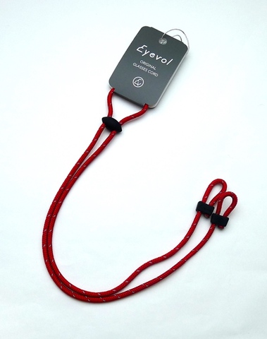 Eyevol（アイヴォル）オリジナルグラスコード / リフレクティブ レッド