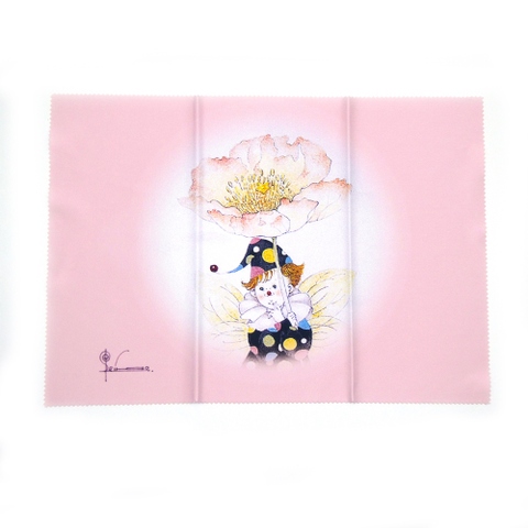 画家・川内令子氏デザインメガネ拭き