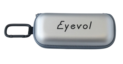 【Eyevol のカラビナ付きケース】Eyevol（アイヴォル）　ZIP SOFT CASE  SV-BK